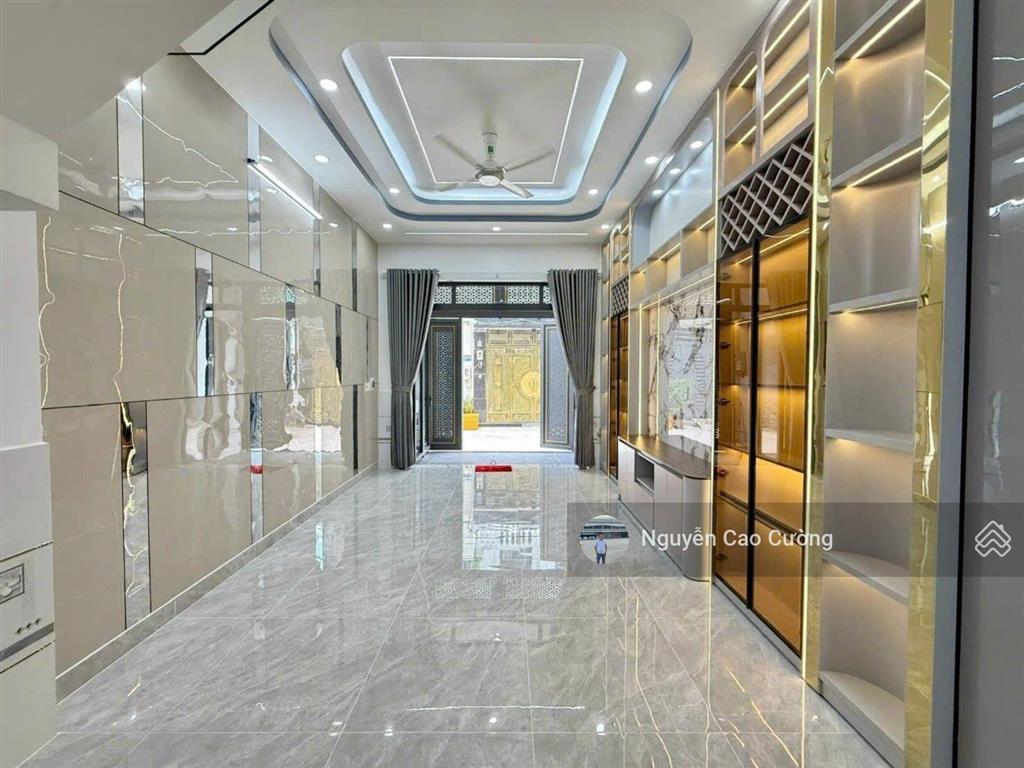 Nhà phố mới đúc 4 lầu, 4x16m vị trí vip gần 3 trường học cấp 1.2.3, 1/ hiệp thành 31, q12