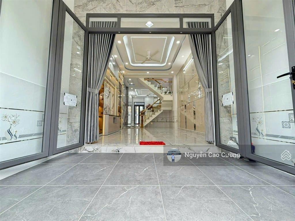 Nhà phố mới đúc 4 lầu, 4x16m vị trí vip gần 3 trường học cấp 1.2.3, 1/ hiệp thành 31, q12