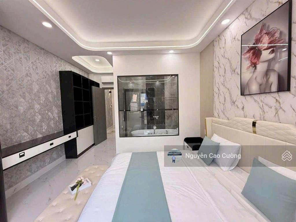 Siêu phẩm thang máy giá tốt 4x15m 1 lửng 3 lầu đường 6m thông 1/ đường thạnh xuân 38