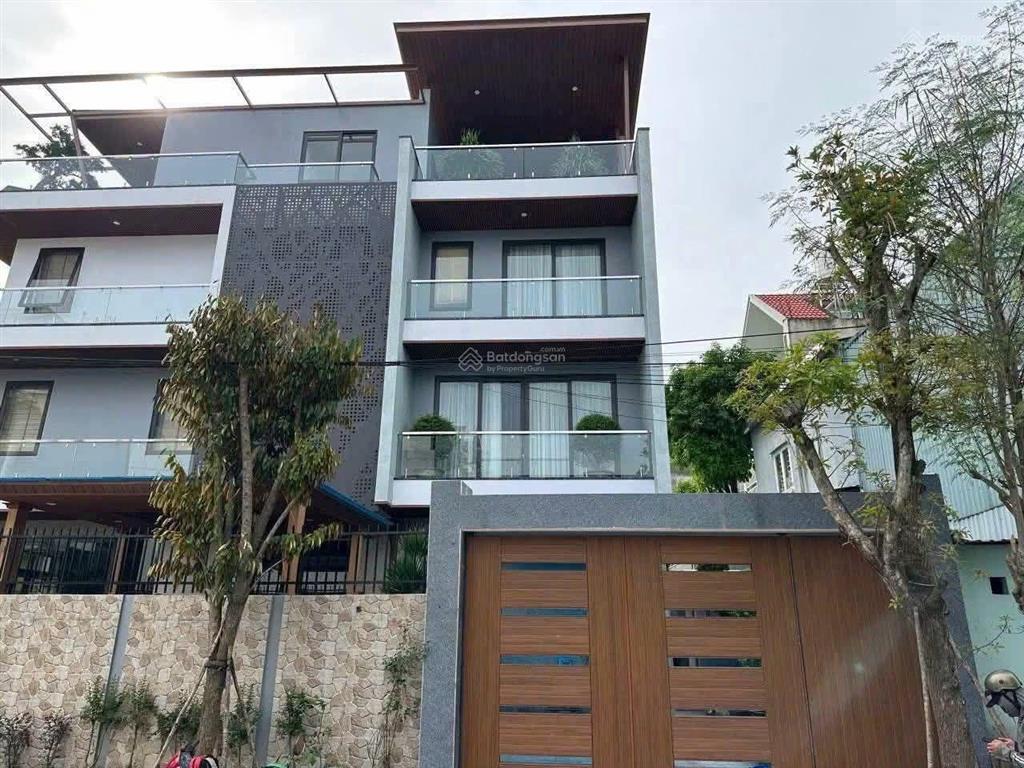 Biệt thự góc 2 mặt tiền thang máy 13x20m kdc phú nhuận, lê thị riêng, thới an, q12