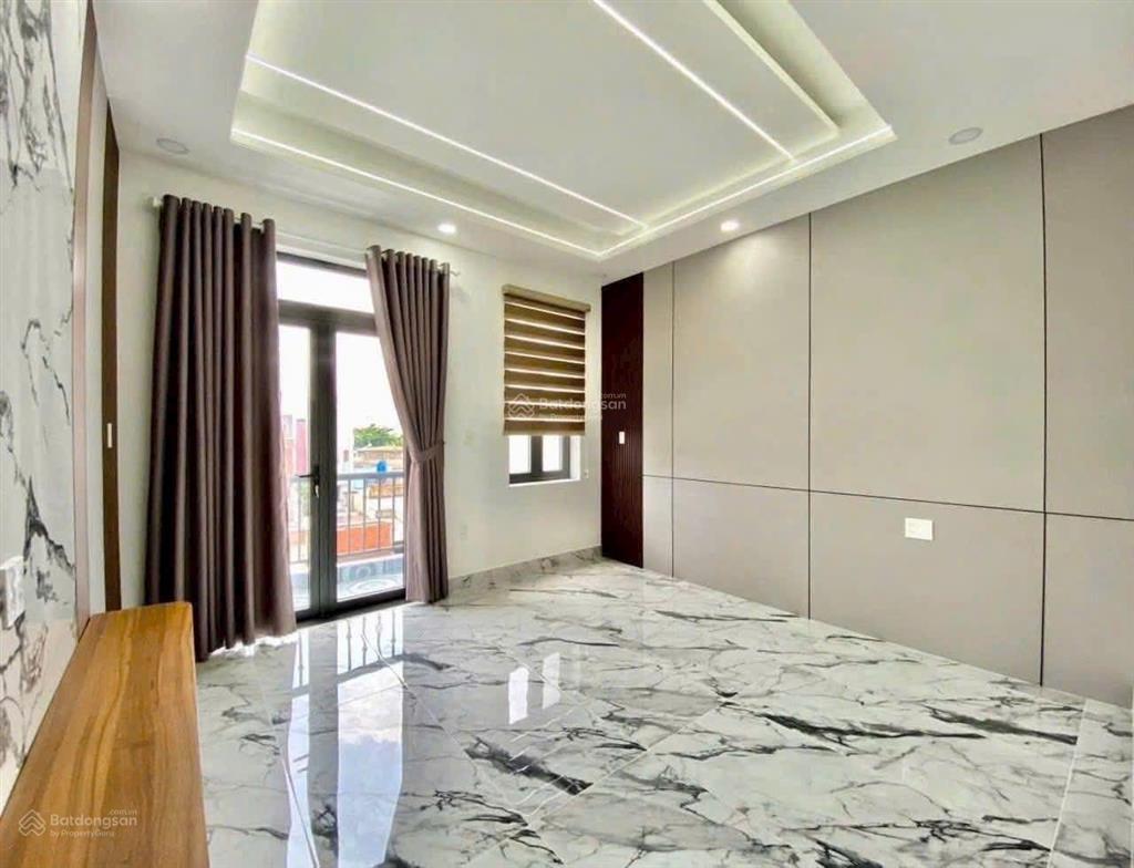 Nhà phố 4x14m, đường 8m thông 1 lửng 3 lầu tân thới hiệp 21 gần metro, gò vấp