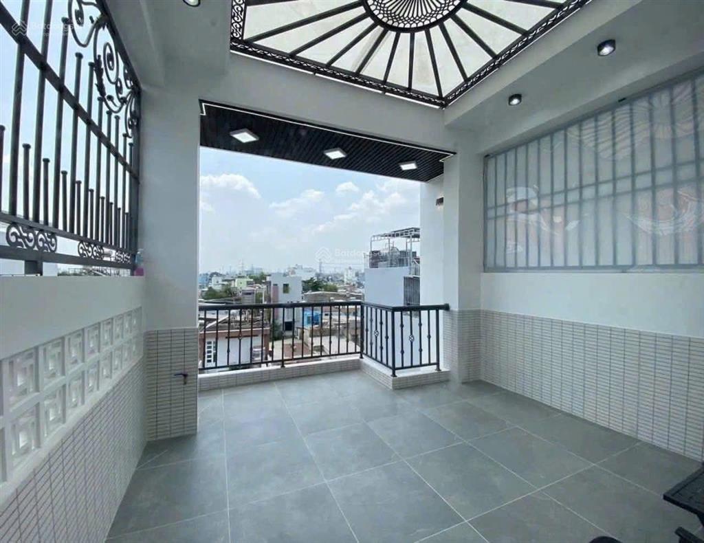 Nhà phố 4x14m, đường 8m thông 1 lửng 3 lầu tân thới hiệp 21 gần metro, gò vấp
