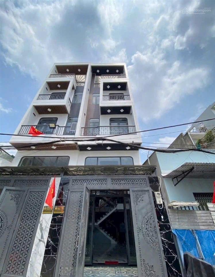 Nhà phố 4x14m, đường 8m thông 1 lửng 3 lầu tân thới hiệp 21 gần metro, gò vấp