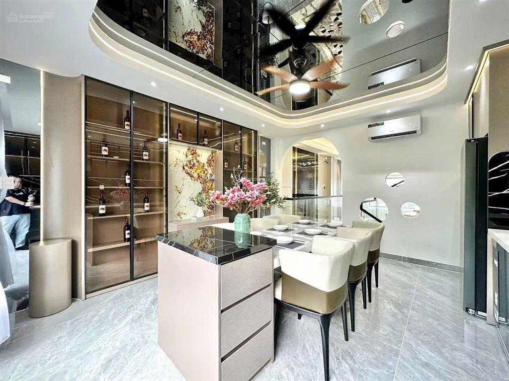 Nhà đẹp mặt tiền thới an 33 (hẻm 338 lê thị riêng) 4,5x16m 1 lửng 3 lầu gần cấp 3 nguyễn trung trực