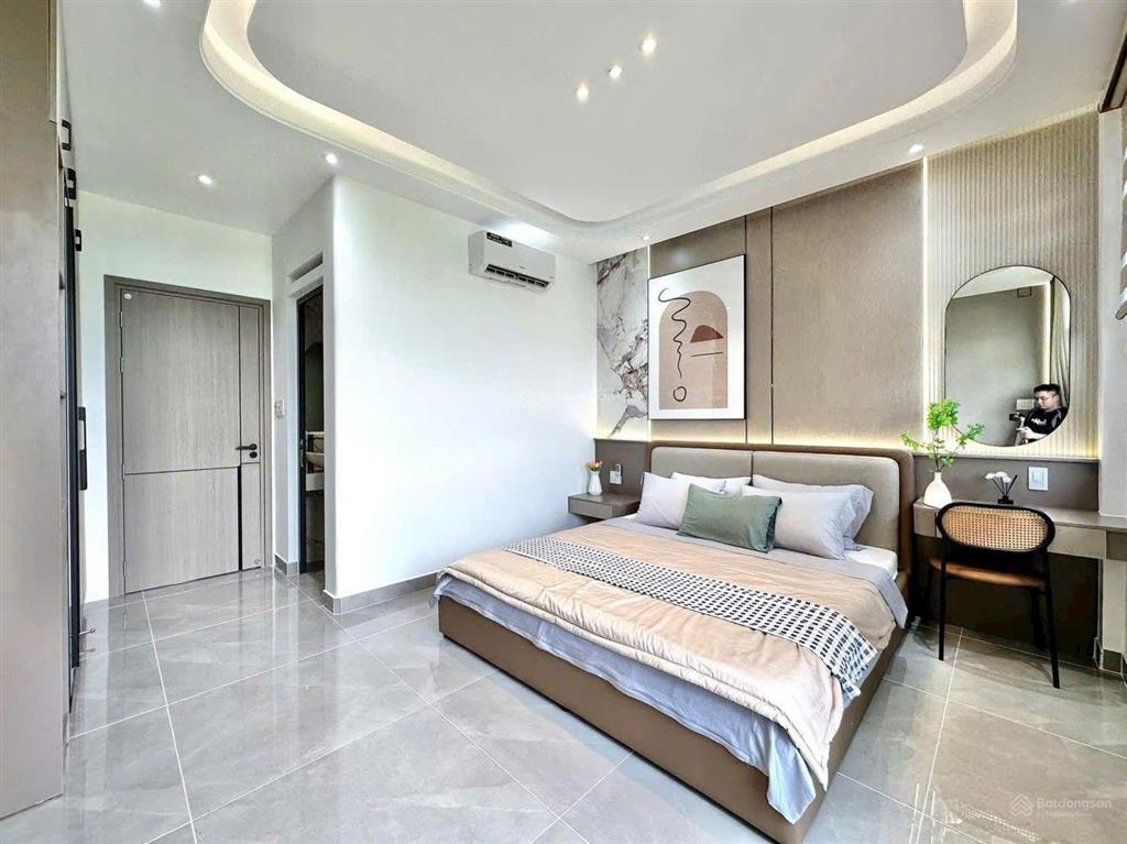 Nhà đẹp mặt tiền thới an 33 (hẻm 338 lê thị riêng) 4,5x16m 1 lửng 3 lầu gần cấp 3 nguyễn trung trực