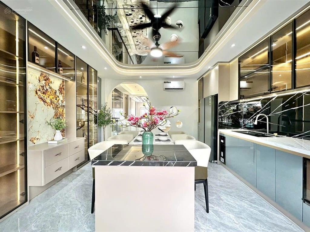 Nhà đẹp mặt tiền thới an 33 (hẻm 338 lê thị riêng) 4,5x16m 1 lửng 3 lầu gần cấp 3 nguyễn trung trực