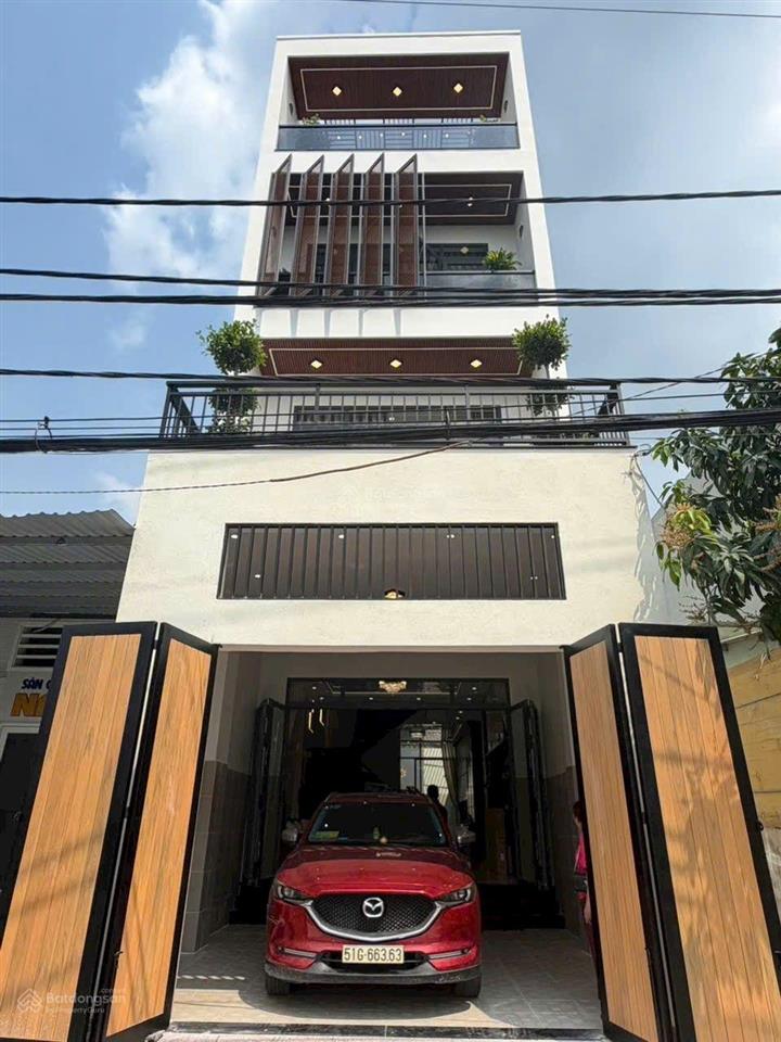 Siêu phẩm mặt tiền đường đình quới an 5x22m đúc 4 tầng đường nhánh thạnh xuân 25