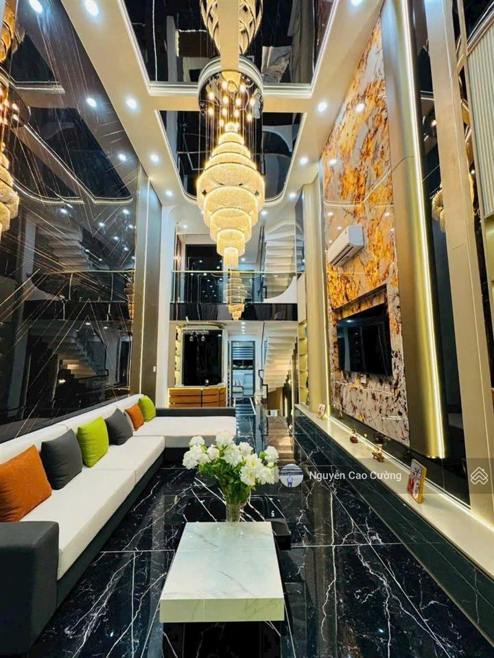 Siêu phẩm duplex, luxury 5 tầng có thang máy  hiệp thành, q12