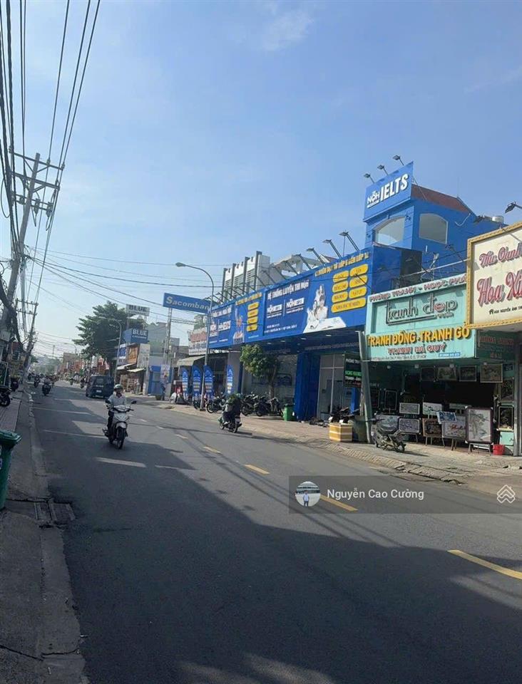 Mặt tiền nguyễn ảnh thủ 6,2x27m đúc 1 lửng 2 lầu đoạn kinh doanh sầm uất nhất q12