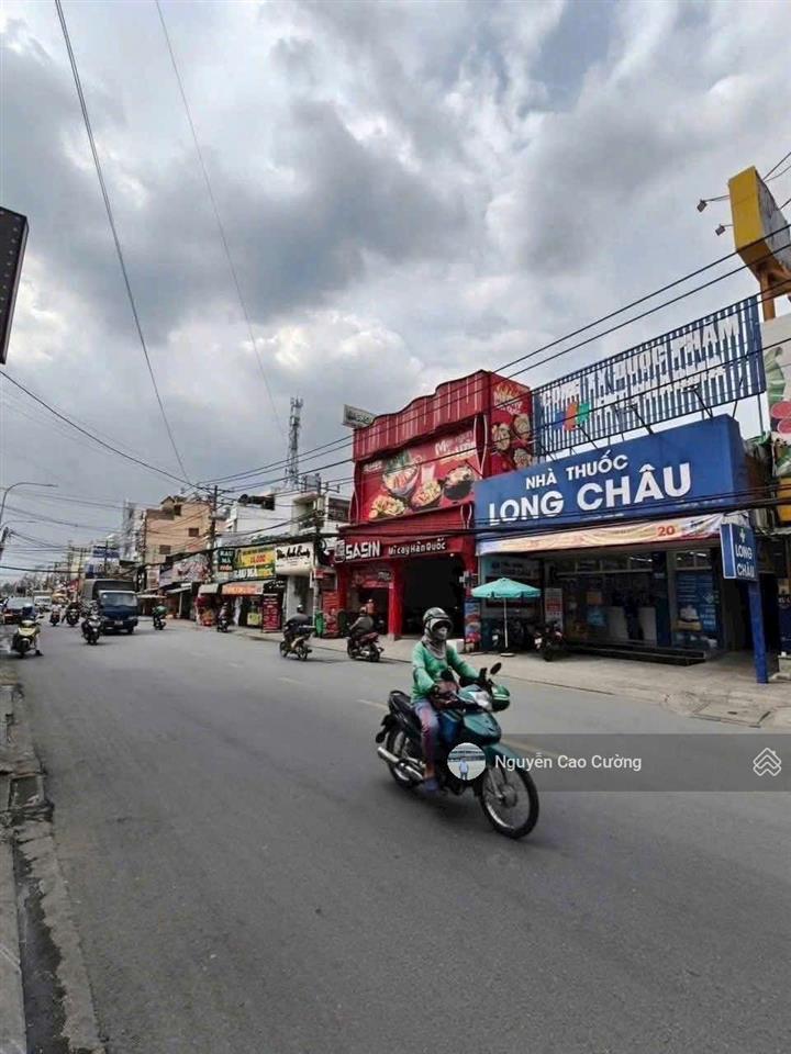 Mặt tiền nguyễn ảnh thủ 6,2x27m đúc 1 lửng 2 lầu đoạn kinh doanh sầm uất nhất q12