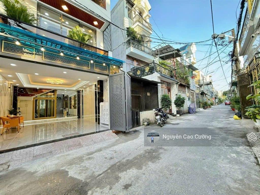 Siêu phẩm thang máy 4.5x18m 1 lửng 3 lầu sát bên mầm non sơn ca 5, tân chánh hiệp 17 thông ra tch10