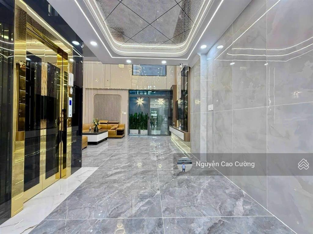 Siêu phẩm thang máy đẹp u mê 5,5x15m 1 lửng 3 lầu đường 8m khu an ninh thạnh xuân 38 shunrise