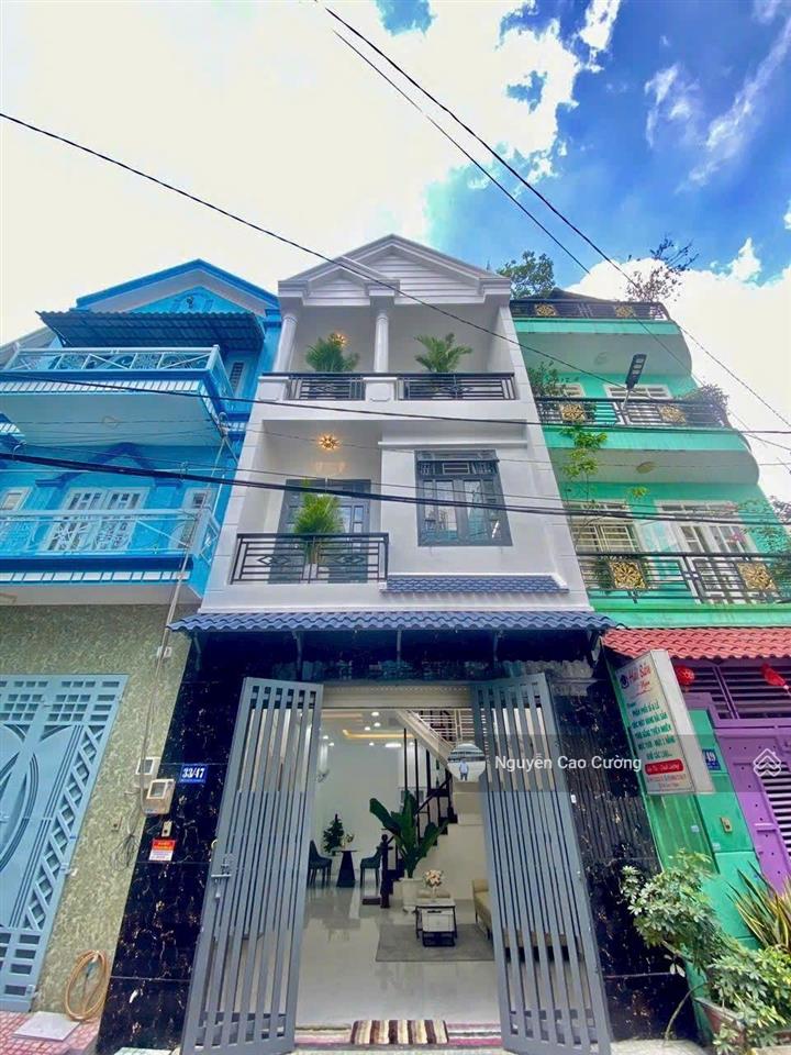 Bán nhà 4,8x13m hẻm 6m thông 1/ lâm thị hố đúc 3 lầu gần công an phường gần hiệp thành city