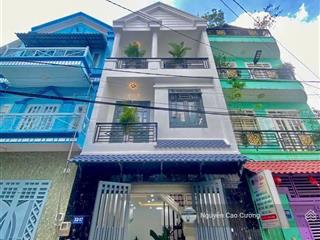 Bán nhà 4,8x13m hẻm 6m thông 1/ lâm thị hố đúc 3 lầu gần công an phường gần hiệp thành city