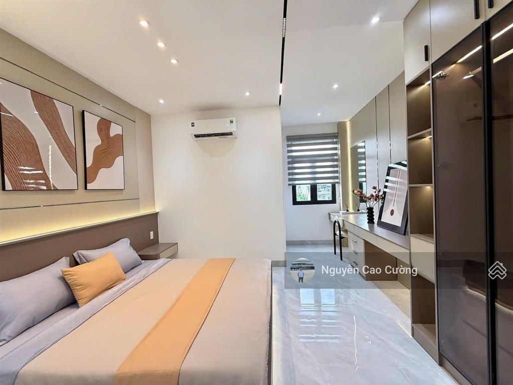 Nhà phố thang máy mặt tiền đường (đường d35 mới) thạnh xuân 23 4x21m 1 lửng 3 lầu đường 10m thông