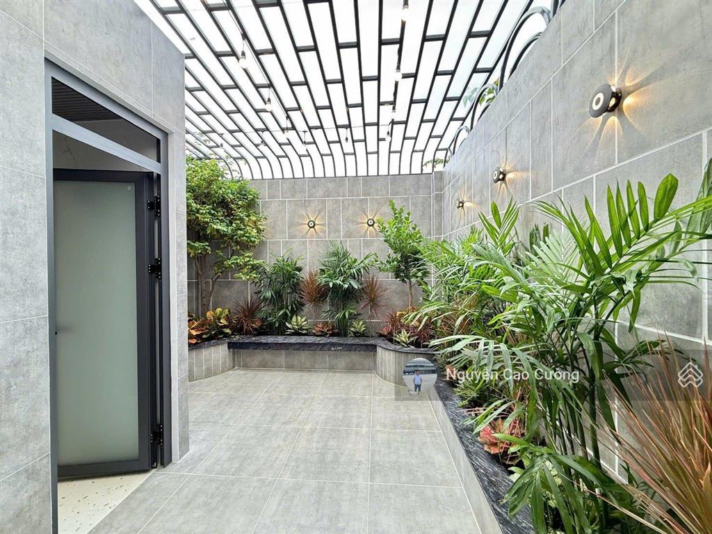 Nhà phố thang máy mặt tiền đường (đường d35 mới) thạnh xuân 23 4x21m 1 lửng 3 lầu đường 10m thông