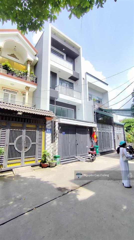 Nhà đường tân thới hiệp 21 đang mở rộng 25m  100m2 ngang 5.2m xây ở đường 7m, sát gò vấp
