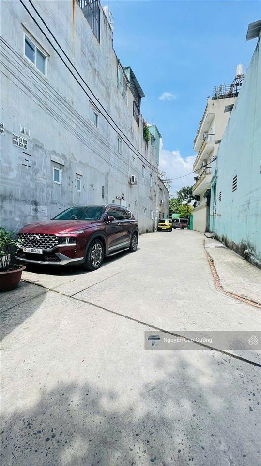 Nhà đường tân thới hiệp 21 đang mở rộng 25m  100m2 ngang 5.2m xây ở đường 7m, sát gò vấp