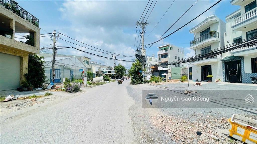Nhà đường tân thới hiệp 21 đang mở rộng 25m  100m2 ngang 5.2m xây ở đường 7m, sát gò vấp