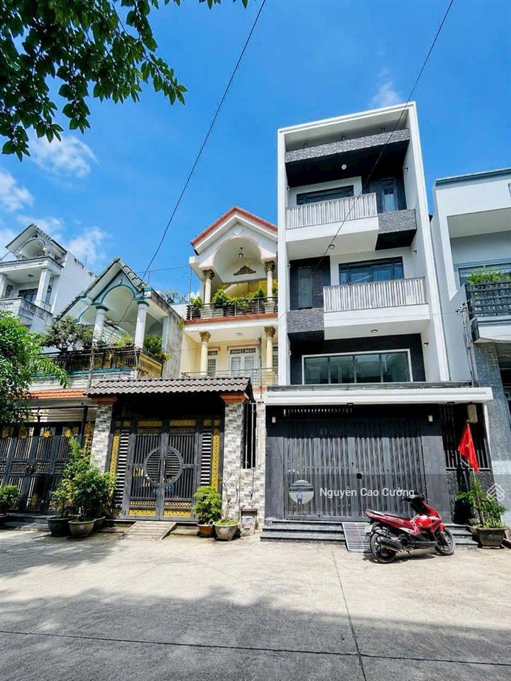 Nhà đường tân thới hiệp 21 đang mở rộng 25m  100m2 ngang 5.2m xây ở đường 7m, sát gò vấp