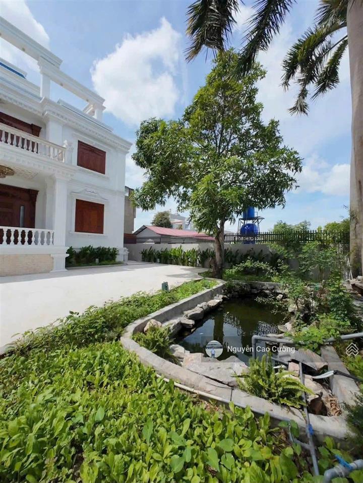 Siêu biệt thự đẳng cấp hoàng gia, 27x27m công nhận 731m2, sân vườn rộng rãi đường thạnh lộc 37