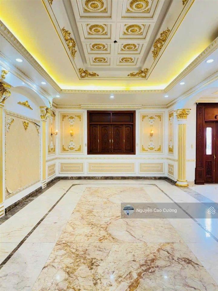 Siêu biệt thự đẳng cấp hoàng gia, 27x27m công nhận 731m2, sân vườn rộng rãi đường thạnh lộc 37