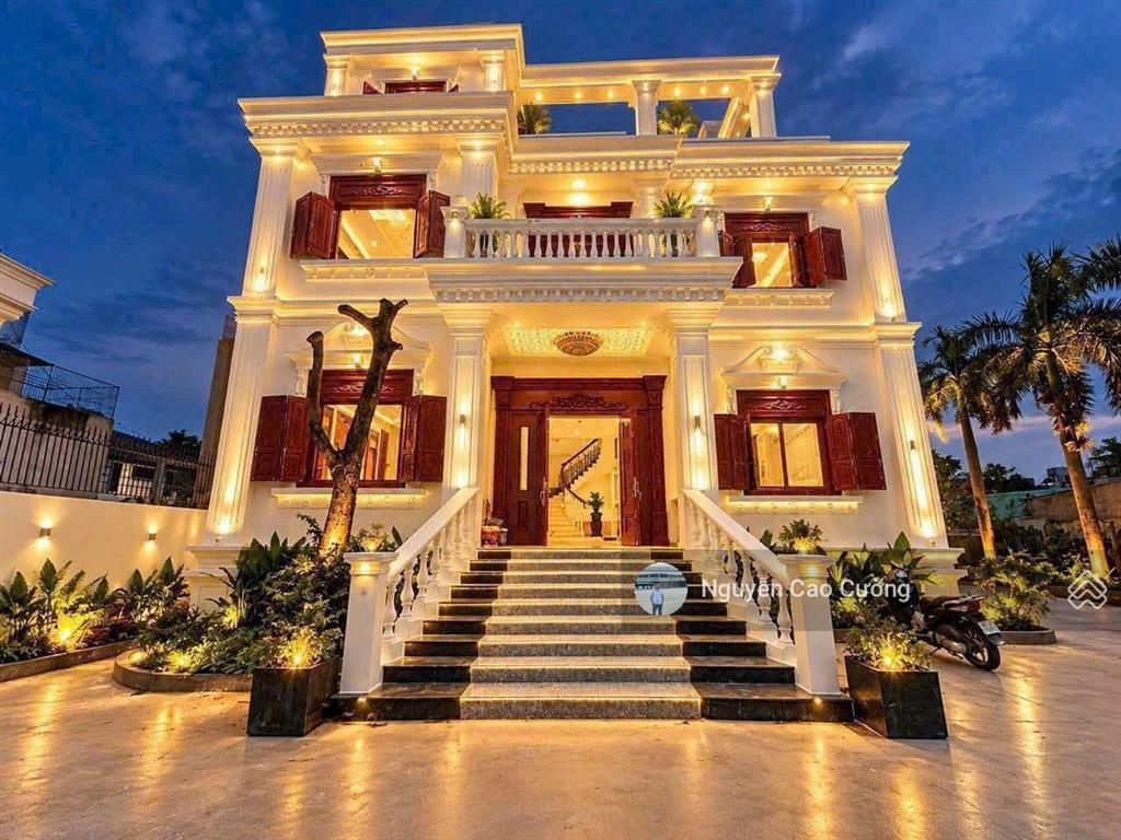 Siêu biệt thự đẳng cấp hoàng gia, 27x27m công nhận 731m2, sân vườn rộng rãi đường thạnh lộc 37