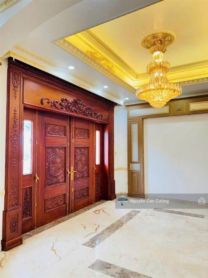 Siêu biệt thự đẳng cấp hoàng gia, 27x27m công nhận 731m2, sân vườn rộng rãi đường thạnh lộc 37