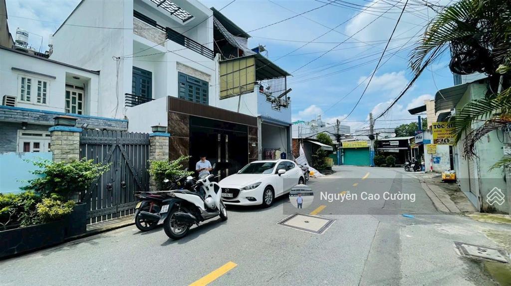 Nhà mặt tiền 5x15m tân thới hiệp 08 gần bệnh viện q12, chợ hạt điều vừa ở vừa làm văn phòng công ty
