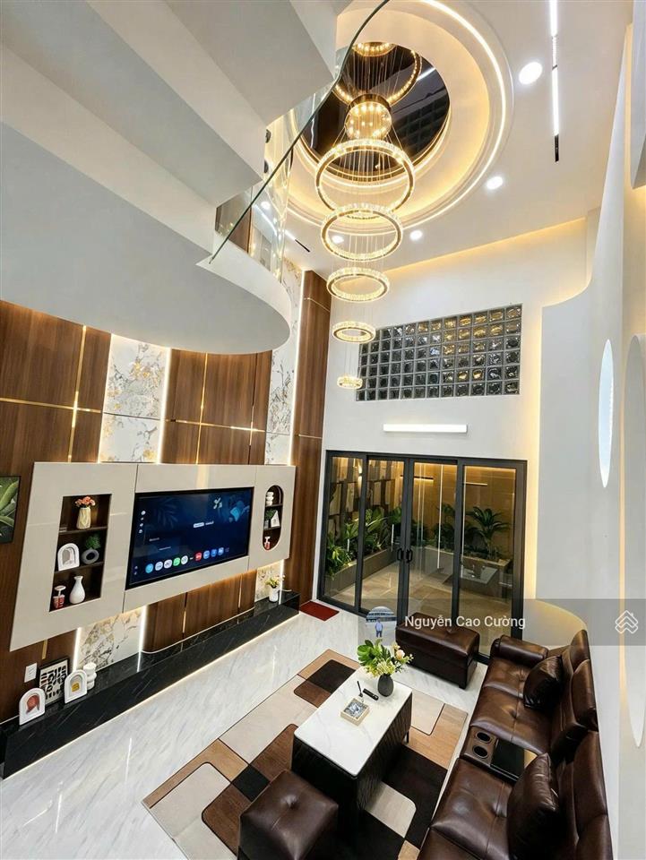 Nhà 4x17m 1 lửng 3 lầu, thiết kế flappyhome đẹp miễn chê, thạnh xuân 24 gần tiểu học nguyễn văn thệ