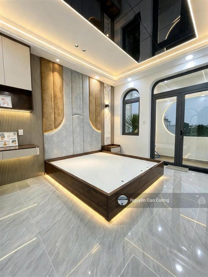 Nhà 4x17m 1 lửng 3 lầu, thiết kế flappyhome đẹp miễn chê, thạnh xuân 24 gần tiểu học nguyễn văn thệ
