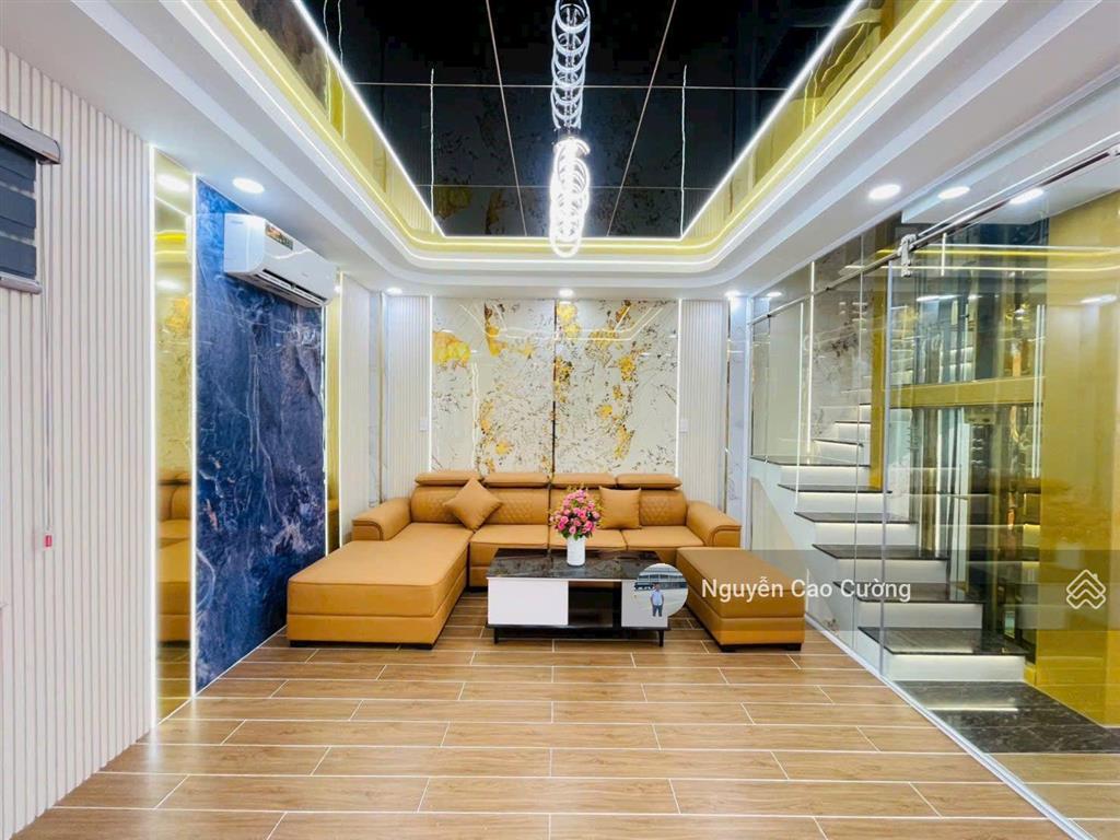 Nhà phố ngang 5mx15m, thang máy đường 8m thông trần thị năm  tân chánh hiệp, q12