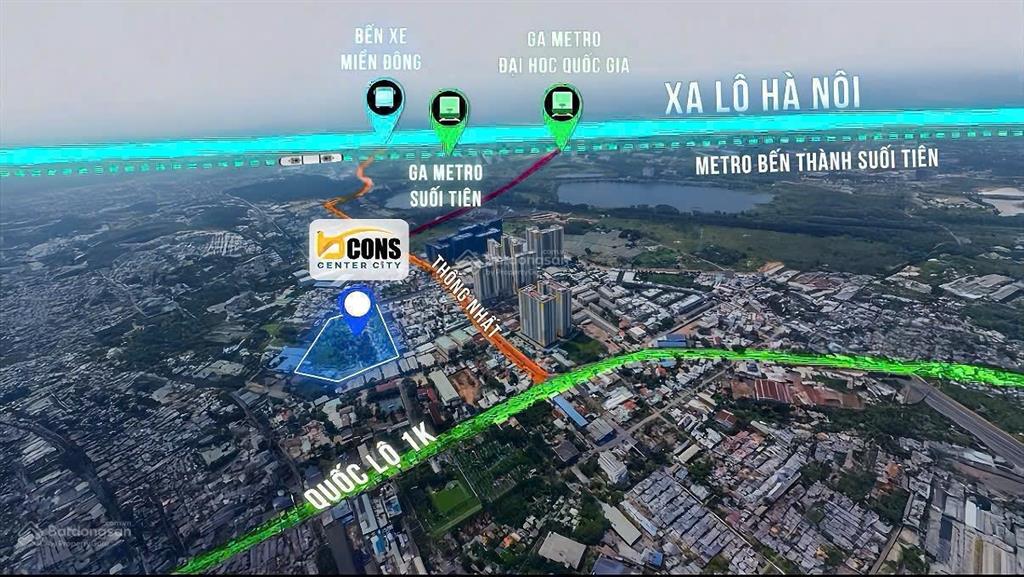 Suất nội bộ tầng 10 đông nam view xanh mát  bcons center city giá trực tiếp cđt