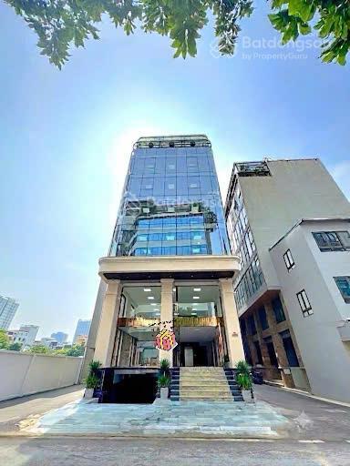 Chính chủ bán gấp lô góc 3 mặt thoáng, mặt phố hoàng văn thái 169m x9tầng, mặt tiền 9,2m, thang máy