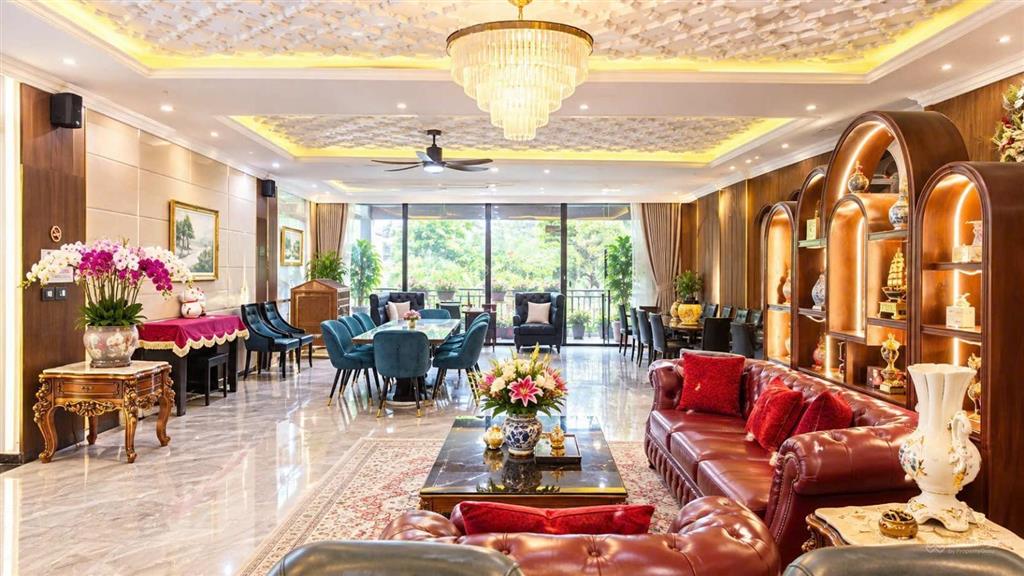 Chính chủ gộp bank lô góc, mặt phố trần kim xuyến,271m x6tầng, thang máy, kinh doanh, dòng tiền đều