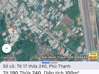 Bán gấp lô đất 100m2  thổ cư toàn bộ khu vực hưởng lợi từ vành đai 3, sổ hồng riêng, giá mềm