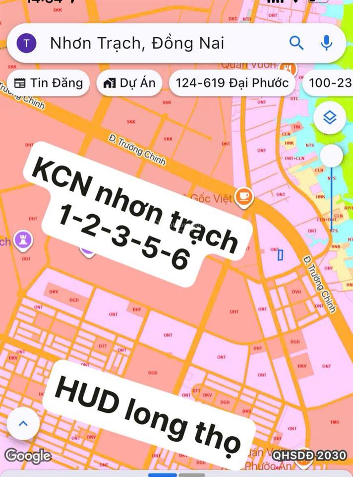 Đất lớn trung tâm phước an nhơn trạch đón đầu vành đai 3 sân bay khu công nghiệp