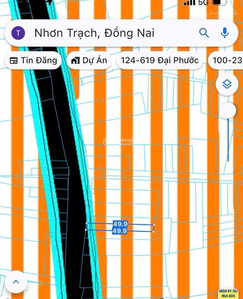 Chủ ngộp gửi bán 249m2 đất ont đại phước phân khúc khách 6 tỷ săn tìm, sổ riêng, đường ô tô