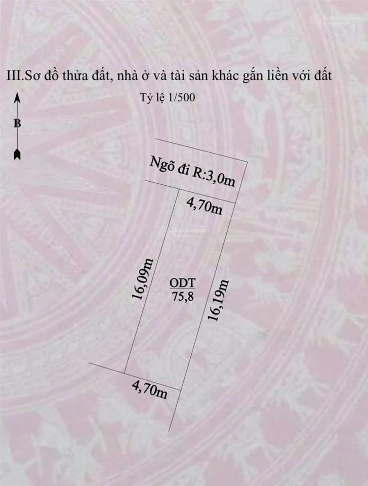 Chính chủ cần bán lô đất giá rẻ thôn đông, quảng thanh, thủy nguyên
