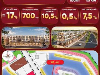 Shophouse xẻ khe mặt đường hp 51m giá tốt nhất thời điểm hiện tại