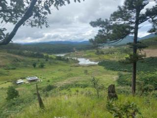 Cần bán đất view hồ  xã lạc dương  lâm đồng.