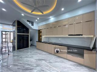 Nhà 4 tầng xây mới thang máy đằng hải  68m2  nội thất cao cấp