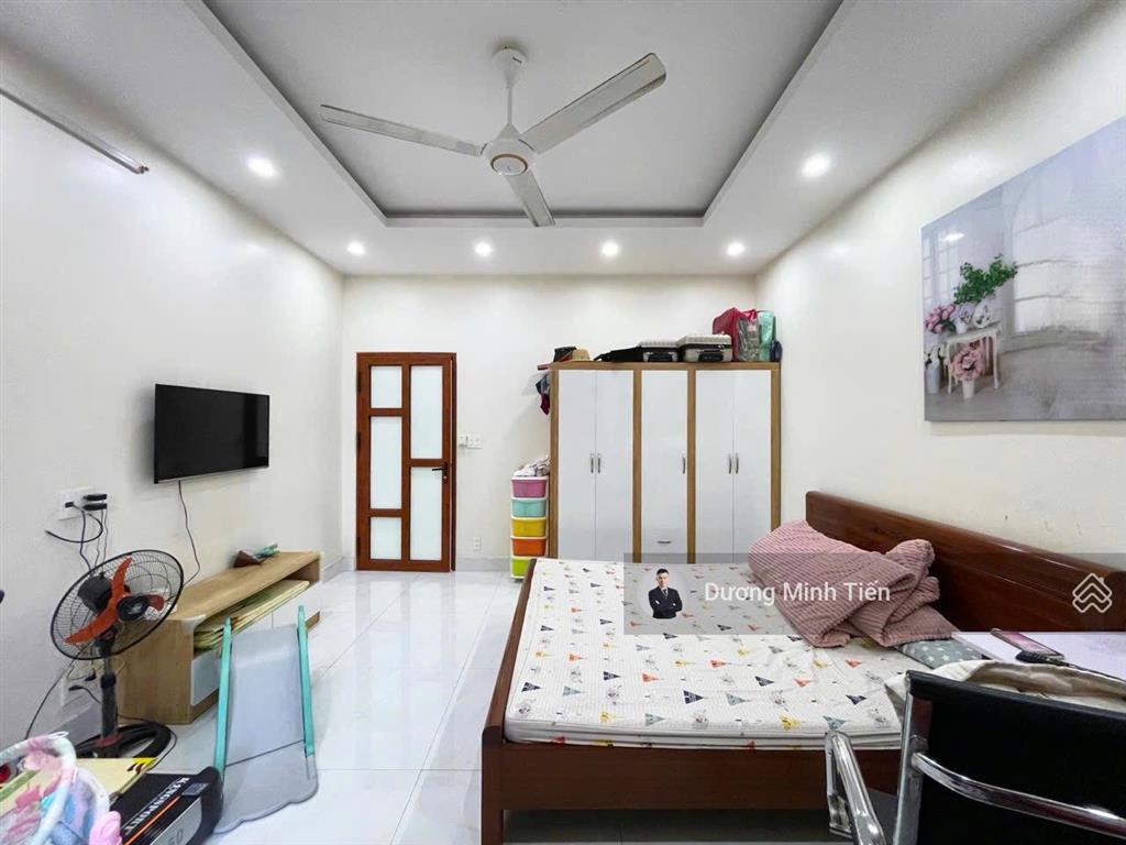 Nhà 4 tầng mặt đường hoàng thế thiện  92m2 ngang 4.6m  nội thất cao cấp