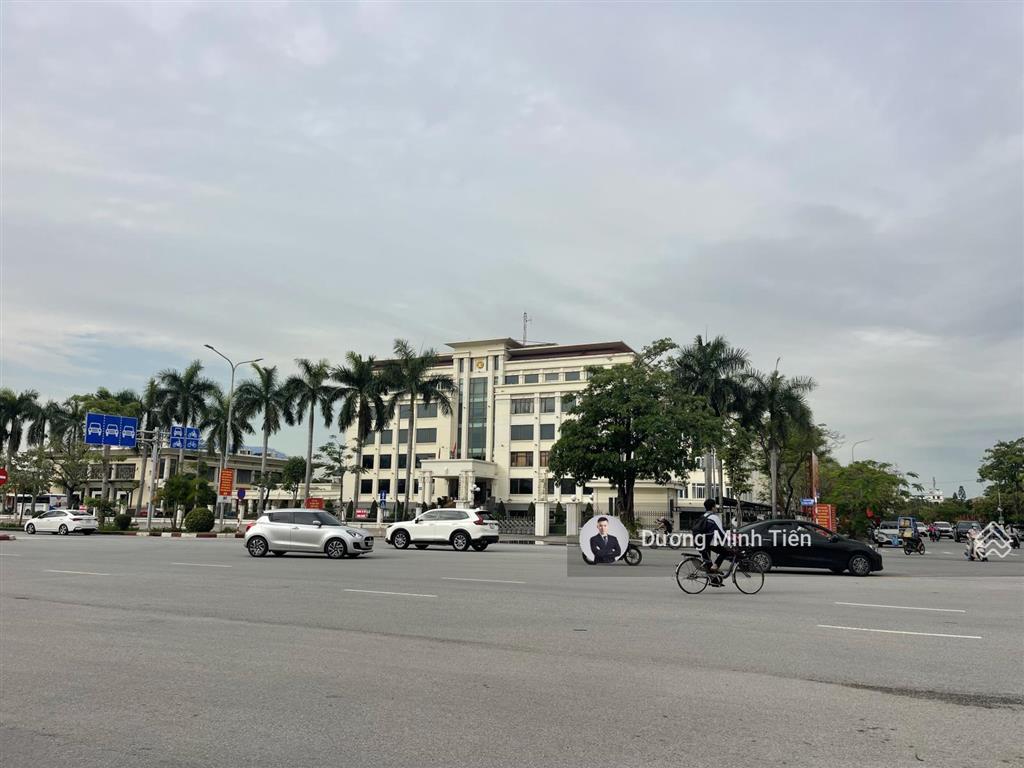 336m2 đất mặt đường lê hồng phong  ngang 12.4m  hướng tây nam