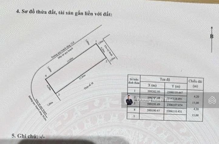 Lô góc 63m2 mặt đường đôi 30m lô 20b lê hồng phong sau lạc hồng