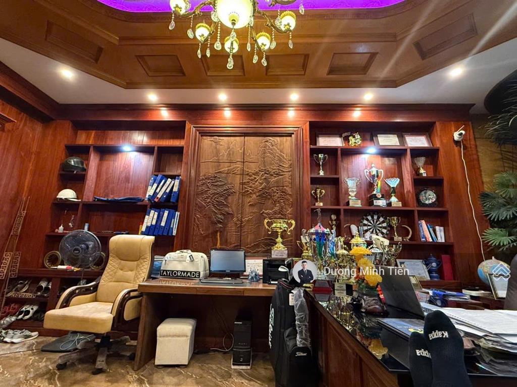 Biệt thự nhiều tầng thang máy phân lô văn cao  186m2  nội thất cao cấp