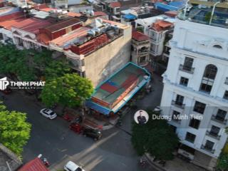 Bán đất lô góc mặt đường văn cao  110m2 ngang 5.5m  vị trí kim cương