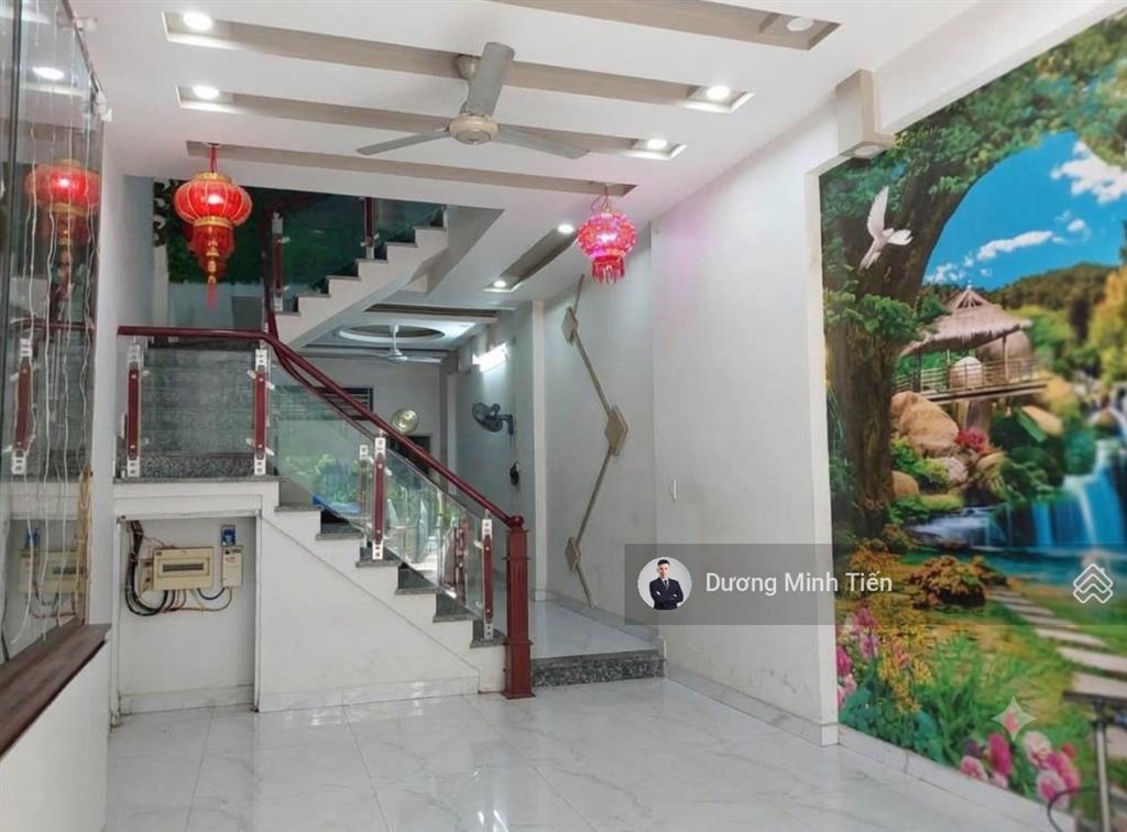 Nhà 4 tầng tuyến 2 lê hồng phong  60m2  đường 15m  tây tứ trạch