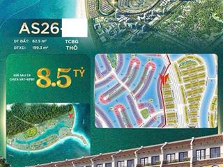 Căn ngoại giao duy nhất 62m2 giá 8ty5 tại vinhomes cần giờ