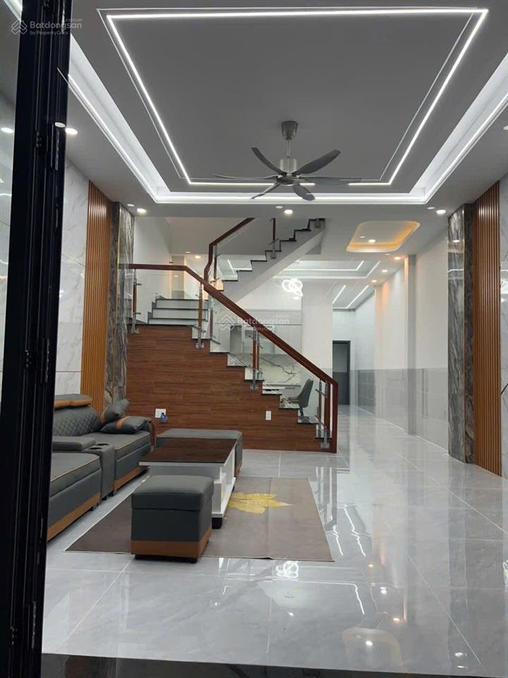 Nhà mới hoàn thiện trệt lầu gần ngã tư chiêu liêu, dĩ an